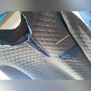 Quilted Jackson Hole sweatshirt